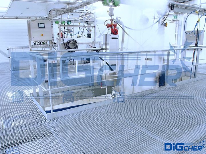 高壓水自動(dòng)化罐車(chē)清洗系統(tǒng)作業(yè)平臺(tái)