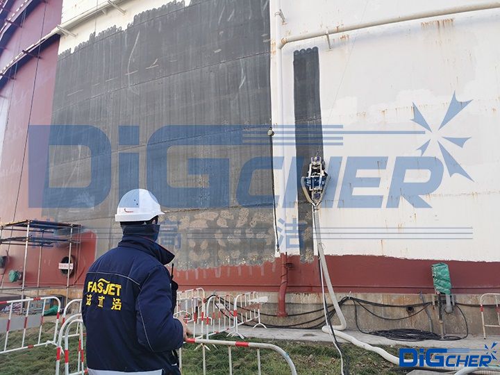 石油儲(chǔ)罐外壁防腐除銹