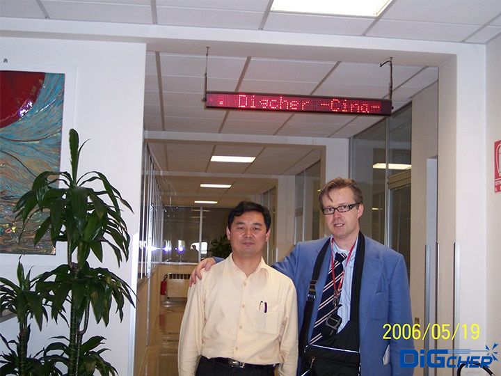 李總在德國考察供應商