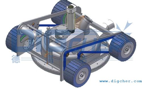 自動爬壁清洗機構(gòu)